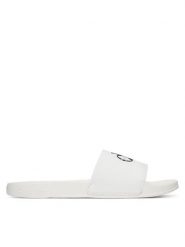 Calvin Klein Klapki Ess Slide Cv YM0YM01393 Biały. Białe klapki męskie Calvin Klein, z materiału. Za 169.99 zł.