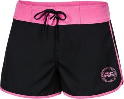 Szorty pływackie damskie Aqua Speed Viki. Czarne szorty sportowe damskie Aqua-Speed, l, bez wzorów, z elastanu, sportowe, do pływania. Za 64.99 zł.
