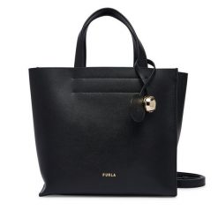 Torebka Furla. Czarne torebki do ręki damskie Furla, bez wzorów, klasyczne, bez dodatków. Za 1,304.00 zł.