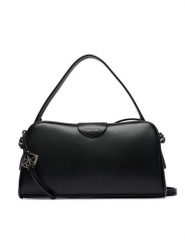 Calvin Klein Torebka Emblem Trio Top Handle Camera Ba LV04F3370G Czarny. Czarne torebki do ręki damskie Calvin Klein, bez wzorów, ze skóry, bez dodatków. Za 489.99 zł.