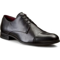 Półbuty GINO ROSSI - Ivo MPV375-E88-E100-9900-0 Czarny 99. Czarne eleganckie półbuty Gino Rossi, ze skóry. W wyprzedaży za 219.00 zł.