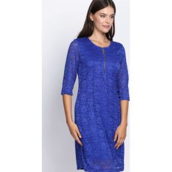 Ciemnoniebieska Sukienka Believe In Yourself. Sukienki damskie marki Born2be. Za 44.99 zł.