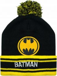 DC Comics Czapka Zimowa BATMAN. Czapki dla dzieci DC COMICS, na zimę, bez wzorów. Za 29.99 zł.