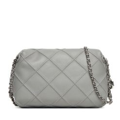 Torebka Tory Burch. Szare torebki do ręki damskie Tory Burch, bez wzorów, wizytowe, bez dodatków. Za 1,999.00 zł.
