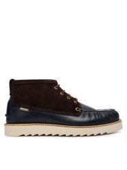 Barbour Trzewiki Hadston MFO0822NY94 Czarny. Czarne botki męskie Barbour, bez wzorów, ze skóry, bez zapięcia. Za 879.99 zł.