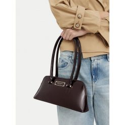 Torebka Nine West. Brązowe torebki do ręki damskie Nine West, bez wzorów, klasyczne, bez dodatków. Za 179.99 zł.