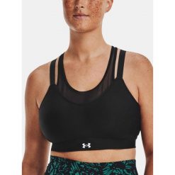 Stanik fitness cardio Under Armour Infinity Mesh Low. Czarne obuwie sportowe damskie Under Armour, bez wzorów, z meshu, na fitness i siłownię. Za 94.99 zł.