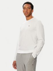 Napapijri Longsleeve Salis NP0A4HN7 Biały Regular Fit. Białe bluzki z długim rękawem męskie Napapijri, m, bez wzorów, z bawełny, bez kołnierzyka. Za 199.99 zł.