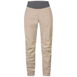 Spodnie damskie Rafiki Femio. Brązowe spodnie materiałowe damskie Rafiki, bez wzorów, wspinaczkowe. W wyprzedaży za 342.00 zł.