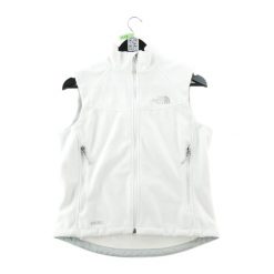 Second life - Kurtka polarowa damska WindWall - Stan bardzo dobry. Białe kurtki sportowe damskie The North Face, s, bez wzorów, z polaru, bez kaptura. Za 186.06 zł.