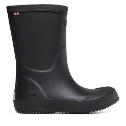Kalosze Viking. Czarne kalosze chłopięce Viking, bez wzorów. Za 129.99 zł.