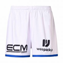 Krótki FC Grenoble Rugby Ryder Pro 2022/23. Białe krótkie spodenki sportowe męskie Kappa, bez wzorów. Za 236.10 zł.
