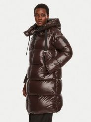 Save The Duck Płaszcz zimowy D45510W LUCK19 Brązowy Regular Fit. Brązowe płaszcze damskie SAVE THE DUCK, na zimę, bez wzorów, z syntetyku, bez kaptura. Za 1,259.00 zł.