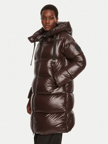 Save The Duck Płaszcz zimowy D45510W LUCK19 Brązowy Regular Fit. Brązowe płaszcze damskie SAVE THE DUCK, na zimę, bez wzorów, z syntetyku, bez kaptura. Za 1,259.00 zł.