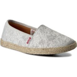 Espadryle COCA-COLA - Solar Lurex Espadrille CCA1208 Prata. Szare espadryle damskie Coca-Cola, z materiału. W wyprzedaży za 159.00 zł.