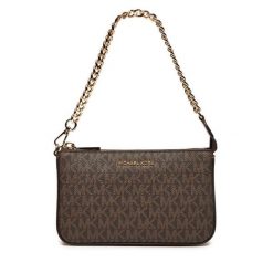 Torebka MICHAEL Michael Kors. Brązowe torebki do ręki damskie MICHAEL Michael Kors, bez wzorów, klasyczne, bez dodatków. Za 539.99 zł.