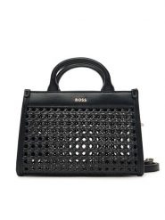 BOSS Torebka 50541759 Czarny. Czarne torebki do ręki damskie Boss, bez wzorów, ze skóry, bez dodatków. Za 369.99 zł.