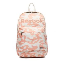 Plecak Reebok. Brązowe plecaki damskie Reebok, bez wzorów, sportowe. Za 99.99 zł.
