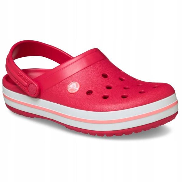 Chodaki Klapki Unisex Crocband 11016 Clog 45-46. Białe klapki męskie Crocs, z materiału. Za 289.99 zł.