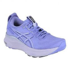 Buty do biegania damskie Asics 1012B838501. Niebieskie obuwie sportowe damskie Asics, bez wzorów, z materiału, do biegania. Za 929.99 zł.