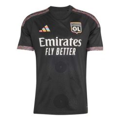 Trzecia koszulka OL 2026/27. Czarne koszulki sportowe męskie Adidas, l, bez wzorów, bez kołnierzyka, bez ramiączek, do piłki nożnej, climacool (adidas). Za 431.00 zł.
