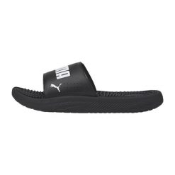 Klapki basenowe męskie Puma Softride Slide V. Białe klapki męskie Puma, z materiału. Za 184.00 zł.