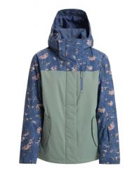 Kurtka do sportów zimowych damska ROXY JETTY. Niebieskie kurtki sportowe damskie Roxy, xs, bez wzorów, z materiału, z kapturem, narciarskie. Za 719.99 zł.
