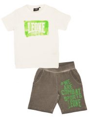 Koszulka z bawełna z sznurek regulacyjny na co dzień. Białe koszulki sportowe damskie LEONE 1947 APPAREL, bez wzorów, z bawełny, bez kołnierzyka, bez ramiączek, na fitness i siłownię. Za 63.11 zł.