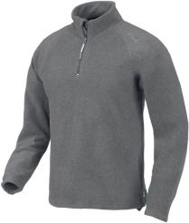 INDUSTRIAL STARTER - Bluza polarowa MONVISO szara M. Szare bluzy męskie INDUSTRIAL STARTER, m, bez wzorów, z polaru, bez kaptura. Za 87.73 zł.