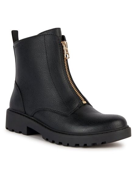 Geox Botki J Casey Girl J3620E 000BU C9999 D Czarny. Czarne botki dziewczęce Geox, z materiału, bez zapięcia. Za 259.99 zł.