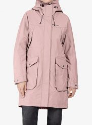 Płaszcz damski Didriksons Thelma Parka 10. Czerwone parki damskie Didriksons, m, bez wzorów, z materiału, bez kaptura. Za 780.99 zł.