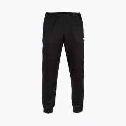 Spodnie VICTOR Team 3697. Czarne spodnie sportowe męskie Victor, l, bez wzorów, z materiału, na fitness i siłownię. Za 289.99 zł.