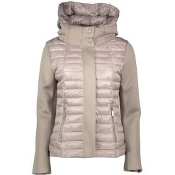 Kurtka przejściowa w kolorze szarobrązowym. Brązowe kurtki damskie Winter Selection, bez wzorów, bez kaptura. W wyprzedaży za 220.95 zł.