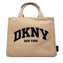Torebka DKNY. Brązowe torebki do ręki damskie DKNY, bez wzorów, klasyczne, bez dodatków. Za 529.99 zł.