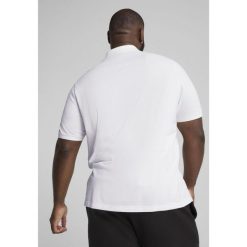 Męska koszulka polo Essentials z logo No. 1 z piki PUMA White. Białe koszulki polo męskie Puma, m, bez wzorów, prążkowane, bez ramiączek. Za 149.00 zł.