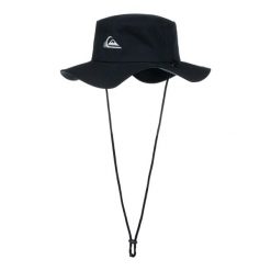 Kapelusz typu boonie safari dla Mężczyzn BUSHMASTER Czarny. Czarne czapki i kapelusze męskie Quiksilver, bez wzorów, z bawełny. Za 159.99 zł.
