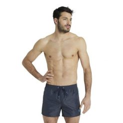 Szorty męskie krótkie spodenki kąpielówki na basen Arena X-Short. Niebieskie kąpielówki męskie Arena, m, bez wzorów, krótkie, do pływania. Za 121.98 zł.