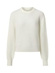 Msch Copenhagen sweter z dzianiny z zawartością alpaki - MSCHGustel Hope Kobiety biały, L/XL. Białe swetry damskie MSCH Copenhagen, l, bez wzorów, z dzianiny, eleganckie, bez kołnierzyka, bez ramiączek, bez kaptura. Za 229.95 zł.