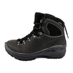 Buty Aku Tribute Ii Gtx 133024 czarne. Czarne trekkingi męskie trekkingowe, gore-tex. Za 978.14 zł.