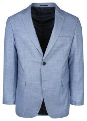 Lekka Marynarka Codzienna (Casual) - Desire - Jasnoniebieska. Niebieskie marynarki męskie Desire, bez wzorów, z bawełny, casualowe. Za 399.00 zł.