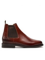 Gant Sztyblety 29651757 Brązowy. Brązowe botki męskie GANT, bez wzorów, ze skóry, bez zapięcia. Za 559.99 zł.