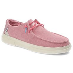 Różowe Półbuty Pitas Modne Obuwie Damskie. Czerwone półbuty damskie Pitas, na lato, bez wzorów, eleganckie, bez obcasa, bez zapięcia. Za 299.00 zł.