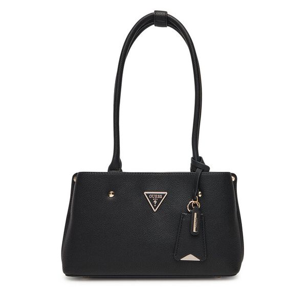 Torebka Guess. Czarne torebki do ręki damskie Guess, z aplikacjami, klasyczne, bez dodatków. Za 332.99 zł.
