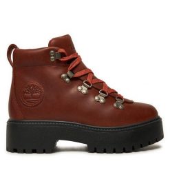 Trapery Timberland. Brązowe śniegowce i trapery damskie Timberland. Za 469.99 zł.