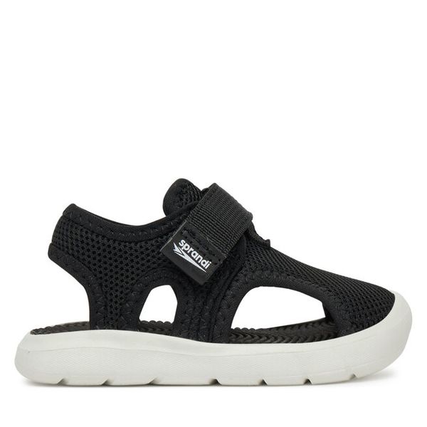 Sandały Sprandi. Czarne sandały chłopięce Sprandi, bez zapięcia. Za 59.99 zł.