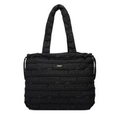 Torebka Tommy Jeans. Czarne torebki do ręki damskie Tommy Jeans, bez wzorów, z jeansu, bez dodatków. Za 529.99 zł.