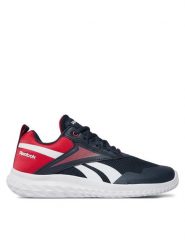 Reebok Buty do biegania Rush Runner 5 IG0509 Granatowy. Niebieskie buty sportowe chłopięce Reebok, bez wzorów, z materiału, bez zapięcia, do biegania. Za 219.99 zł.