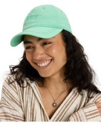 Czapka baseballowa dla Kobiety DEAR BELIEVER COLOR Zielony. Zielone czapki i kapelusze damskie Roxy, bez wzorów, z bawełny. Za 109.99 zł.