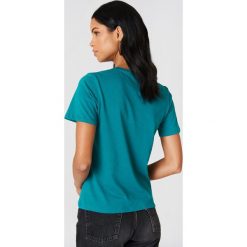 NA-KD Basic T-shirt basic - Blue. T-shirty damskie marki NA-KD Basic. W wyprzedaży za 22.17 zł.
