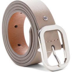 Pasek Damski LAUREN RALPH LAUREN - Newbury 412644477013 XS Taupe. Brązowe paski damskie Lauren Ralph Lauren, w paski, ze skóry. Za 179.90 zł.